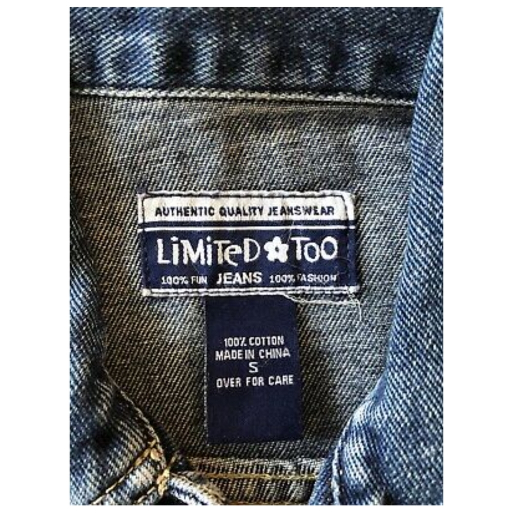 Limited Too Denim Jacket - Picture 3 of 3